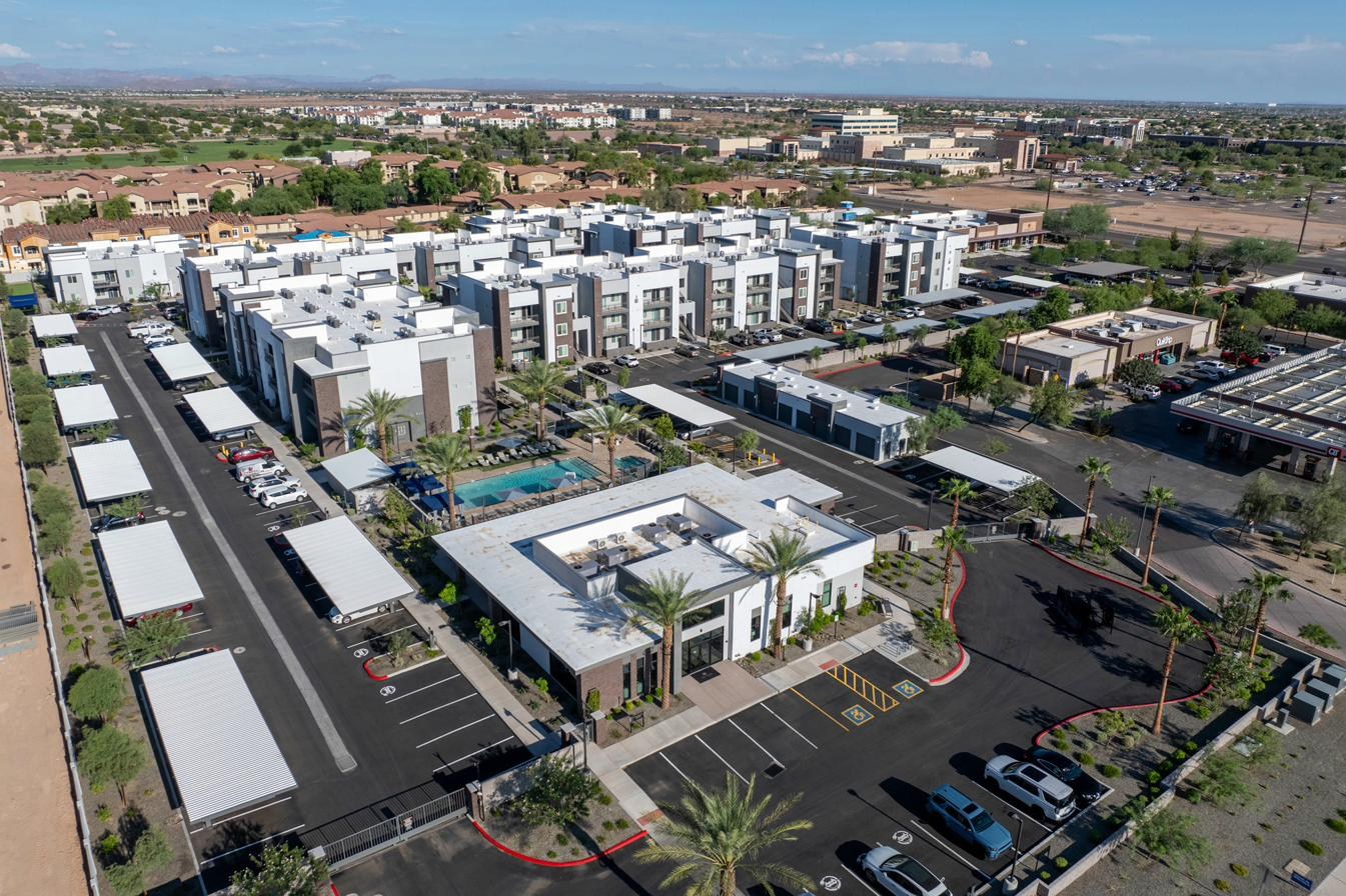 Aster aerial view